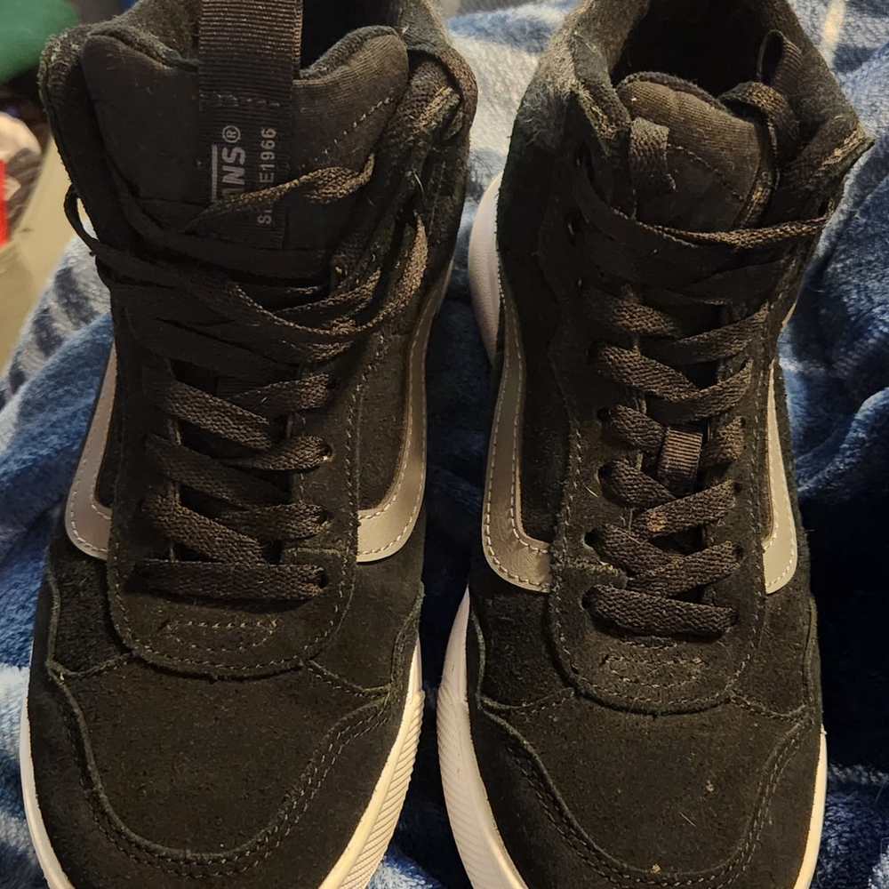Vans Black High-Top Sneakers